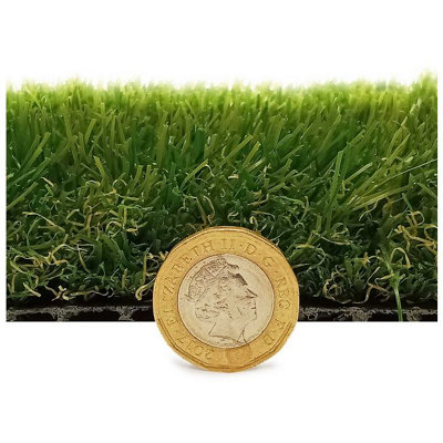Cape Verde 40mm Outdoor Artificial Grass Super Soft, Premium Outdoor Artificial Grass-13m(42'7") X 2m(6'6")-26m²
