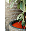 Capi Planter "Nature Row" Square 40x40x40 cm Olive Green
