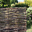 Capped Hazel Hurdle Fence Panel Premium Weave 6ft x 2ft