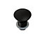 Capped Slotted Countertop Click Clack Basin Wastes Black Plumbing