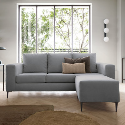 Detachable shop corner sofa