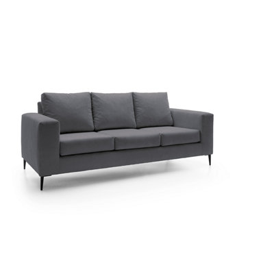 Capri Reversible Corner Sofa in Dark grey