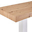 Caprice Wooden Bar Table Rectangular Large In Oak Effect