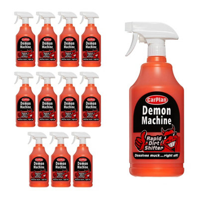 Car Bike Van Truck Caravan Demon Machine Rapid Dirt Shifter Spray Cleaner 1L x12