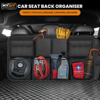 Customized Auto Box Luggage Car Organizer Trunk Collapsible Multi Compartment Car Storage Oxford