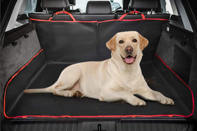 Car Boot Seat Protector Liner Tray Heavy Duty Waterproof Pet Dog Cover DIY at B Q