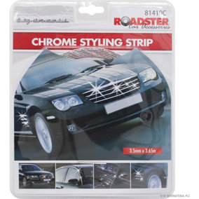 Car Chrome Styling Strip Line Interior Moulding Strip Self Adhesive Exterior