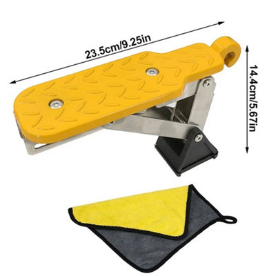 Car Door Latch Hook Step Foot Pedal Ladder Car Roof Tool Gearzaar SUV Van