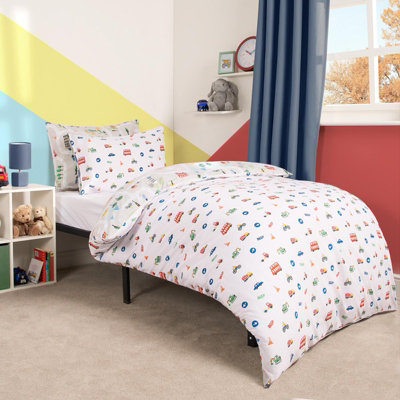 Car shop duvet set