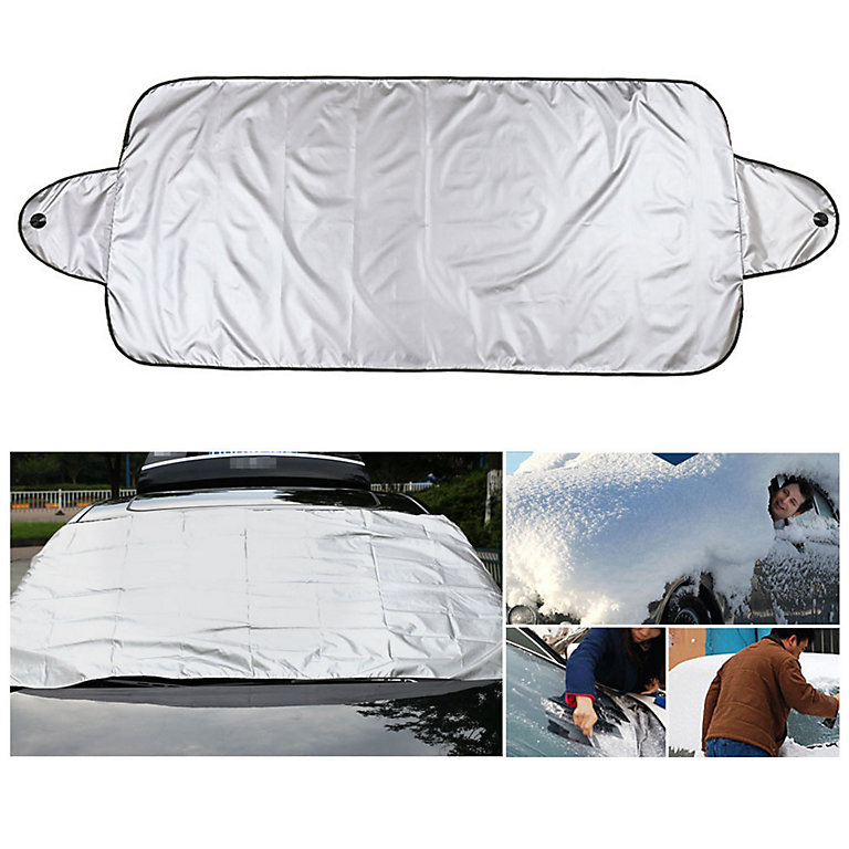 Car Front Windscreen Cover Heat Sun Shade Snow Frost Ice Shield Dust  Protector
