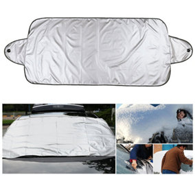 Car Front Windscreen Cover Heat Sun Shade Snow Frost Ice Shield Dust Protector