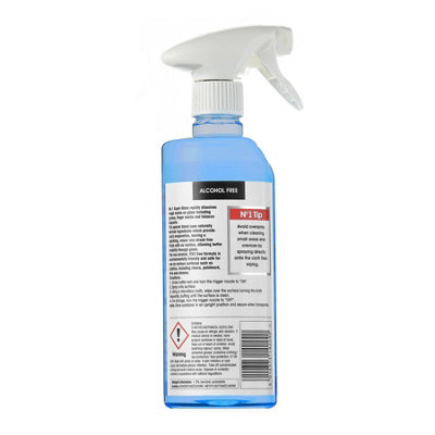Car Glass Cleaner Repels Water VOC Free Fast Drying No Streak CarPlan 600ml - 5