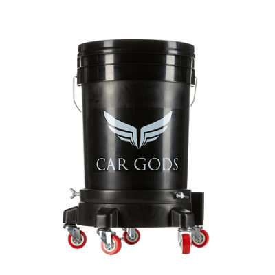 Car Gods 20L Car Wash Rinse Detailing Valet Bucket Dolly No Guard or Bucket - 3
