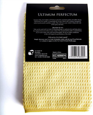 Car Gods 54 Microfibre Drying Waffle Car Care Valeting Towel Cloth Cleaning - 6