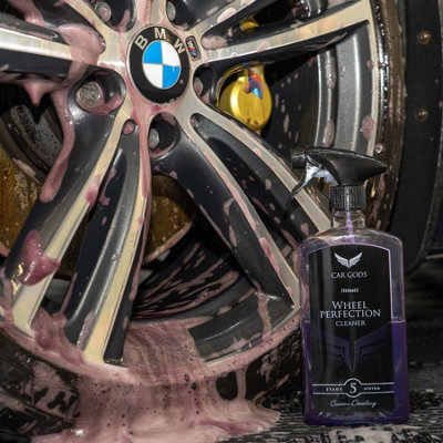 Car Gods Alloy Wheel Cleaner Valetting Acid Free Vehicle Cleaning Detailing 0.5L - 5