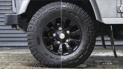 Car Gods Alloy Wheel Polish & Hydrophobic Wax Cleaner Cleaning Auto Detailer - 3