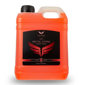 Car Gods Arctic Storm Thick Snow Foam Car Shampoo Orange Scent 2.5L 2.5 Litres