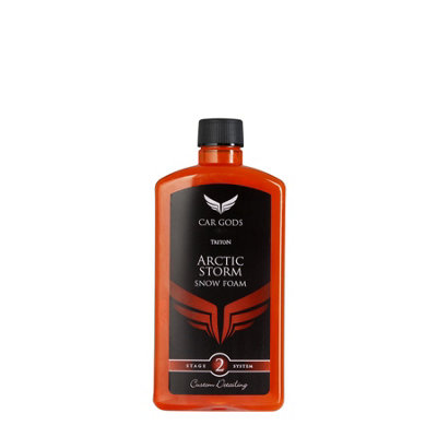 Car Gods Arctic Storm Thick Snow Foam Car Shampoo Wash Orange Scent 500mL 0.5L