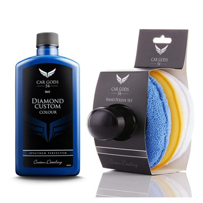 Car Gods Dark Blue Polish Colour Restorer & Scratch Remover Surface Repair 500mL - 3