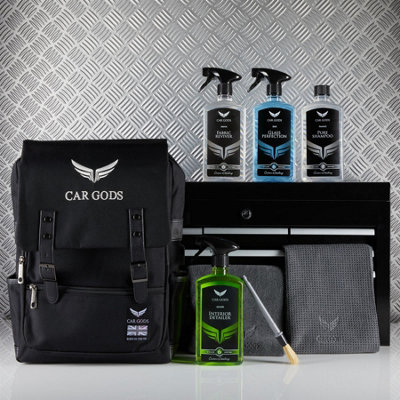 Car Gods Interior Perfection Kit Detailing Valet Clean Dash Glass Trim Treatment
