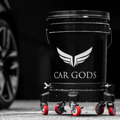 Car Gods Large 20L Car Wash Rinse Bucket Detailing Valet Polish No Guard/Dolly