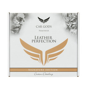 Car Gods Leather Perfection Kit Cleans Revives Protects Upholstery 120mL