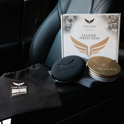 Car Gods Leather Perfection Kit Cleans Revives Protects Upholstery 120mL - 3