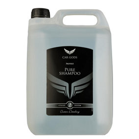 Car Gods pH Neutral Wax Free Car Wash Pure Shampoo Biodegradable Cleaner 5 Litre