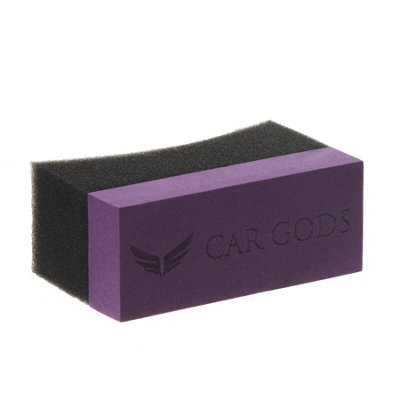 Car Gods Premium Trim & Tyre Slick Gel Dressing Cleaner Sponge Applicator