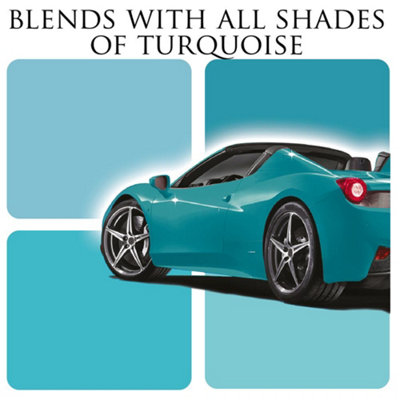 Car Gods Turquise Polish Colour Restorer & Scratch Remover Surface Repair 500mL