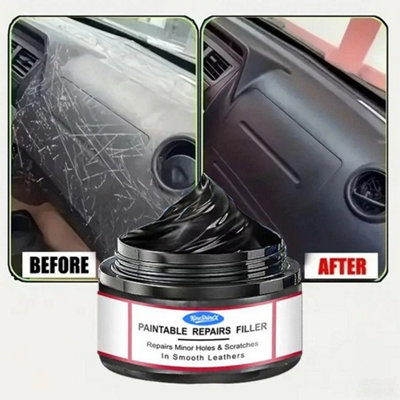 Car Plastic Refurbishing Spray 100ml | Interior Plastic & Leather Restorer Polish | Long-Lasting