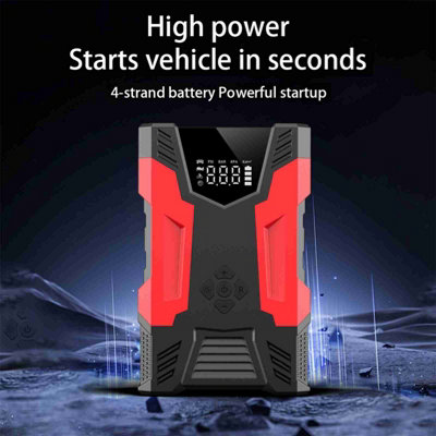 Car Jump Starter Portable Compact Three Modes LED Emergency Light Jump Starter