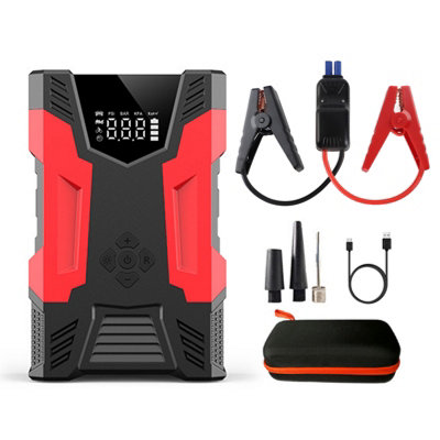 Car Jump Starter Portable Compact Three Modes LED Emergency Light Jump Starter