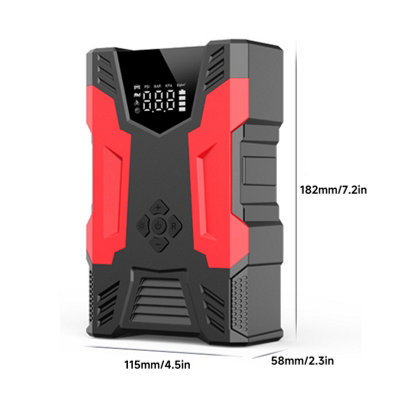 Car Jump Starter Portable Compact Three Modes LED Emergency Light Jump Starter