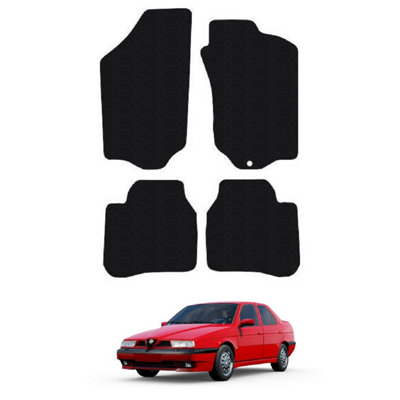 Car Mats for Alfa Romeo 155 (1992-1998) Tailored Fit Carpet Floor Set Anti-Slip