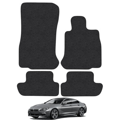 Car Mats for BMW 6 Series (2012-2018)  F12/F13  Coupe/Cabriolet Carpet Set 4pc