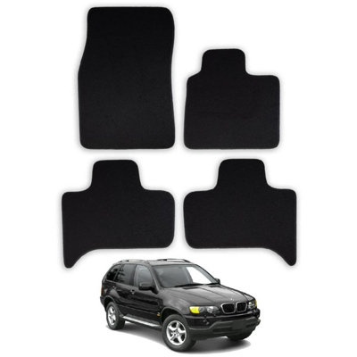 Car Mats for BMW X5 (1999-2006)  E53 Tailored Fit Carpet Floor Set Anti-Slip