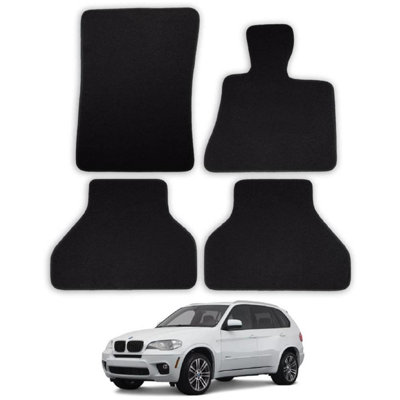 Car Mats for BMW X5 (2007-2013)  E70 Tailored Fit Carpet Floor Set Anti-Slip