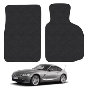 Car Mats for BMW Z4 (2002-2008)  E85/E86 Tailored Fit Carpet Floor Set 2 Pieces