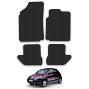 Car Mats for Citroen C3 Pluriel (2003-2010) Tailored Fit Rubber Floor Set 4pcs