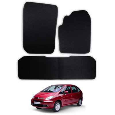 Car Mats for Citroen Xsara Picasso (2000-2010) Tailored Fit Carpet Floor Set 3pc