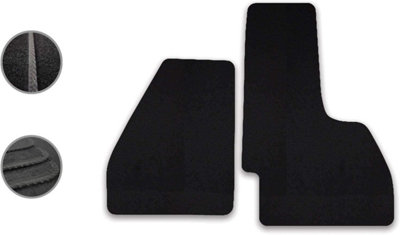 Car Mats for Ferrari 328 (1986-1989) Tailored Fit Carpet Floor Set Anti-Slip 2pc