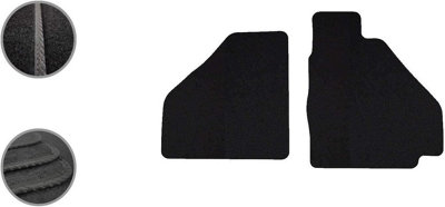 Car Mats for Ferrari 348 (1989-1995) Tailored Fit Carpet Floor Set Anti-Slip 2pc