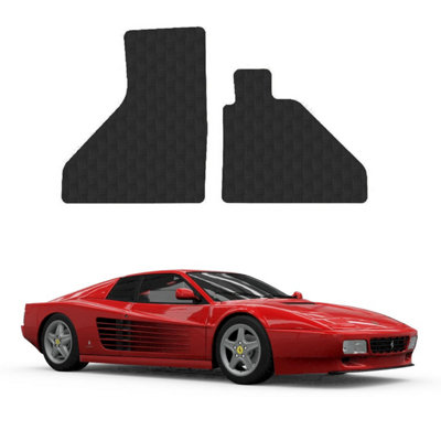 Car Mats for Ferrari 512 Testarossa 1984-96 Tailored Fit Rubber Floor ...