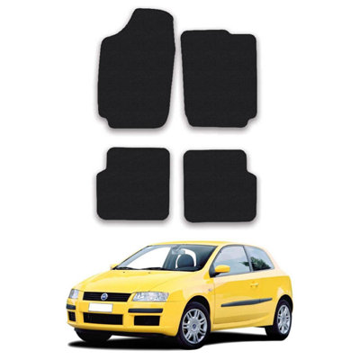 Car Mats for Fiat Stilo (2002-2007) Tailored Fit Carpet Floor Set Anti-Slip 4pcs