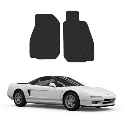 Car Mats for Honda NSX (1990-2005) Tailored Fit Rubber Floor Set Heavy-Duty 2pcs