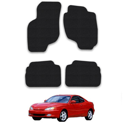 Car Mats for Hyundai Coupe (1996-2002) Tailored Fit Carpet Floor Set Anti-Slip