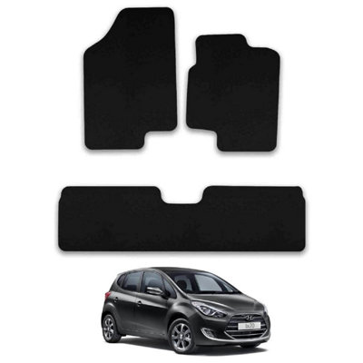 Car Mats for Hyundai iX20 (2010-2020) Tailored Fit Carpet Floor Set Anti-Slip