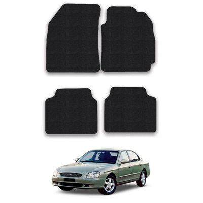 Car Mats for Hyundai Sonata (1998-2004) Tailored Fit Carpet Floor Set Anti-Slip