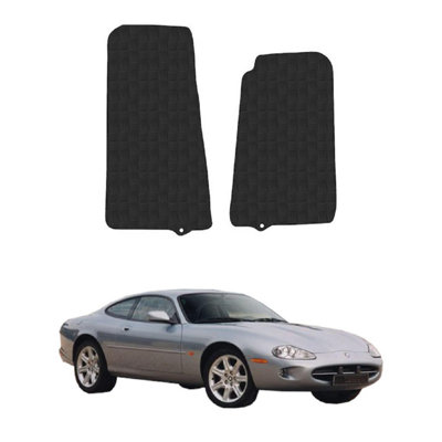 Car Mats for Jaguar XK (1996-2006) Tailored Fit Rubber Floor Set Heavy-Duty 4pcs